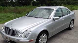 2003 Mercedes Benz E500  View our current inventory at FortMyersWAcom [upl. by Ahsilyt]