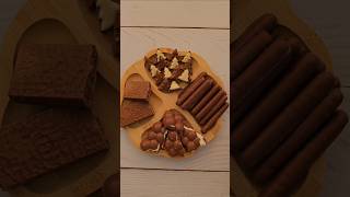 Chocolate food platter  MILKA short asmr chocolate satisfyingsounds [upl. by Germana124]