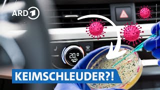 AutoKlimaanlage Vorsicht vor krankmachenden Keimen  Markt NDR [upl. by Gabriell]