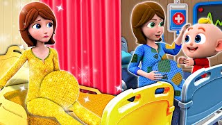 Rich Pregnant vs Broke Pregnant🥺 Caring Pregnant Song  Baby Police and More Funny Song amp Kids Songs [upl. by Kiyohara]