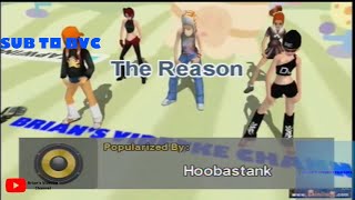 The Reason Hoobastank Karaoke [upl. by Isherwood]