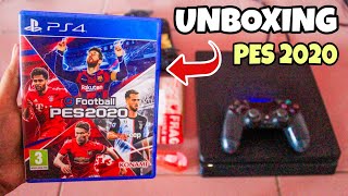 UNBOXING KASET  BD PES 2020 PS4 ORIGINAL [upl. by Norah434]