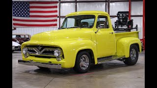 1955 Ford F100 For Sale  Walk Around [upl. by Eilac477]