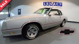 ALL ORIGINAL 1986 CHEVY MONTE CARLO SS TTOPS ONLY 29k MILES FOR SALE [upl. by Stephi]