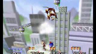 TAS perfect Captain Falcon VS 3 level 9 Link [upl. by Mastic]