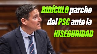 ‼️👮🏻‍♂️ El RIDÍCULO parche del PSC ante la INSEGURIDAD poner a PATRULLAR a 25 MOSSOS NUEVOS [upl. by Nelrsa]