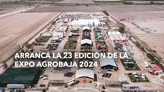 Arranca la 23 edición de la Expo AgroBaja 2024 [upl. by Nnylyoj]