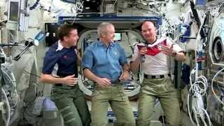 Astronauts Make World Cup Wager  Space Science Video [upl. by Lowe]