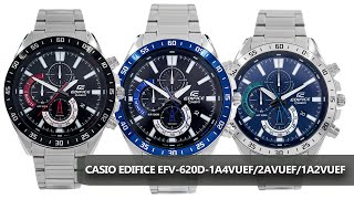 ZEGARKI MĘSKIE CASIO EDIFICE EFV620D1A4VUEF2AVUEF1A2VUEF [upl. by Yendroc]