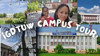 IGDTUW CAMPUS TOUR INFO ABOUT DEPARTMENTS  Fest Societies and many more  igdtuw youtube [upl. by Gatias]