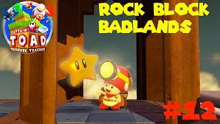 Captain Toad Treasure Tracker 3  Part 12  Rock Block Badlands SWITCH [upl. by Marvin]