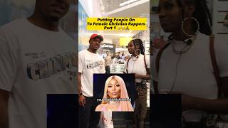 Putting Calvin Grindz On To A christian Female Rapper 🤯🔥🤣 calvingrindz prank funny shorts [upl. by Thanh]