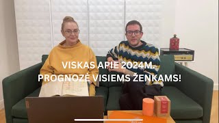 Viskas apie 2024m Prognozė visiems ženkams Metų žvakės ir Astrologinio kalendoriaus pristatymas [upl. by Laehcor]