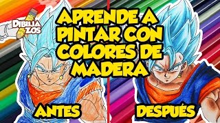 COMO COLOREAR CON COLORES DE MADERA  FÁCIL ✅  APRENDES RÁPIDO [upl. by Tomkiel]