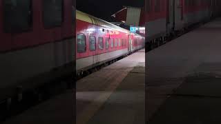 Arrival of 22409 Gaya  ANVT Garib Rath Express at Dehri On Sone Railway Station [upl. by Einnov]