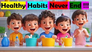 THE STORY HUB  THE HEALTHY HABITS SONG [upl. by Acimat]