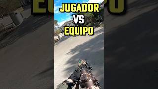 Se ENFRENTA él SOLO contra un Equipo Entero airsoft warzone [upl. by Bradski]