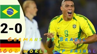 Germany vs Brazil 2002 world cup final [upl. by Dnumsed]