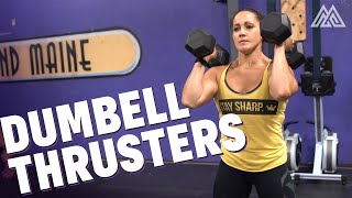 Dumbbell Thruster Tips [upl. by Ishmul]