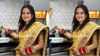 Sonakshi Sinha FIRST RASOI delicious dish impressed to husband Zaheer after wedding [upl. by Lanuk]