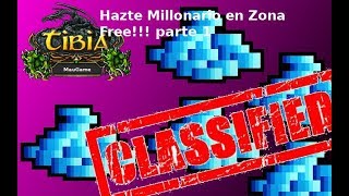 Tibia  Hazte millonario FREE ACC de nivel 8 a 50Full PROFIT parte 1 [upl. by Milla]