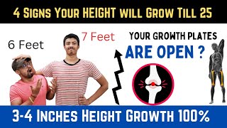 4 Signs your HEIGHT will INCREASE till 25 [upl. by Nahtanohj]