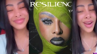 YAILIN muestra su nueva cancion Resiliencia en su nueva yipeta que le regalo tekashi 😳 [upl. by Erodasi385]