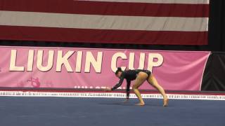 Anna Glenn – Floor Exercise – 2015 Nastia Liukin Cup [upl. by Alroy314]