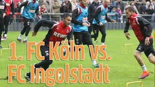 1 FC Köln gegen FC Ingolstadt Peter Stöger erwartet laufintensives Spiel [upl. by Helse]