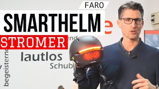 SmartHelm  Unit1 STROMER  ST2  ST3  ST5  ST7 Helm mit Bremslicht amp Blinker [upl. by Pals]