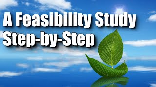 A Feasibility Study  Step by Step [upl. by Dnalyk207]