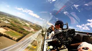 Vuelo de Bautismo en planeador Club Planeadores Zarate [upl. by Gladwin440]