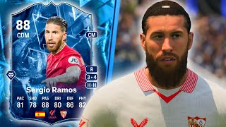 HES BACK 🧱 88 FC Versus Ice Sergio Ramos EA FC 24 Player Review [upl. by Kahl]