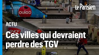 Manque de rentabilité arrivée de la concurrence… Ces villes qui devraient perdre des TGV [upl. by Yenahteb]