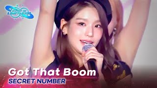 SECRET NUMBER  Got That Boom 2023 ChangWon KPOP WORLD FESTIVAL  KBS WORLD TV 231121 [upl. by Bradan]