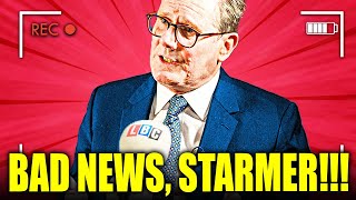 Starmer GETS TERRIBLE NEWS on LIVE TV and GOES BERSERK [upl. by Candy]