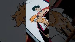 Boruto x sarada drawing by me ✨️ Borutotbv DrawingshortsRKS [upl. by Sabella]