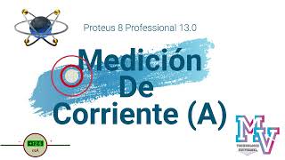 Como medir corriente en Proteus Tutorial paso a paso [upl. by Aroved]