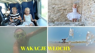 NURKOWANIE  NAJLEPSZE LODY  POCIĄGIEM Z DZIEĆMI  WŁOCHY 2018 [upl. by Esorylime]