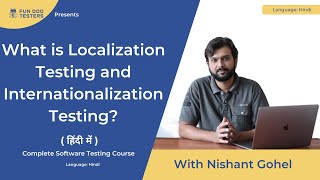 Software Testing Tutorial in Hindi  What is Localization Testing and Internationalization Testing [upl. by Aihsemat]