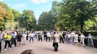 Moldova Chisinau Dancing in the park [upl. by Eniowtna5]