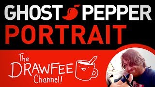 Ghost Pepper Portrait Challenge  The Drawfee Channel [upl. by Annad]