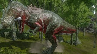 ARK Survival Evolved Giganotosaurus Taming amp Trapping [upl. by Noraed638]