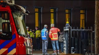 250 studenten geevacueerd na stroomuitval pand Groningen [upl. by Odlaniger834]