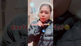 Excited ka teh😀 canada🇨🇦 winter ontario [upl. by Acirej818]