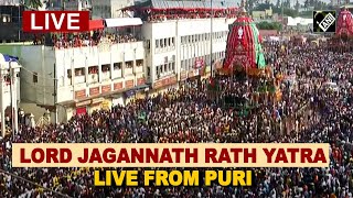 Jagannath Rath Yatra 2023 Live  पुरी जगन्नाथ रथ यात्रा  Rath Yatra of Lord Jagannath from Puri [upl. by Atteuqahs]