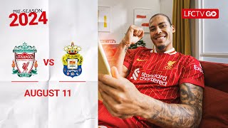 Matchday Live Liverpool vs Las Palmas  Preseason buildup from Anfield [upl. by Salohci]