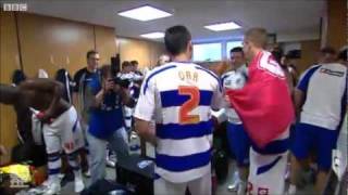 QPR  Champions  Celebration on the field amp dressingroom [upl. by Orag623]