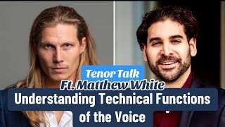 Tenor Talk Understanding Technical Functions of the Voice Ft Matthew White [upl. by Hussey332]