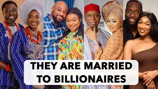 Top 10 Nollywood Actresses Who Are Married To Rich Billionaire Husbands Occupation and Net Worth [upl. by Seema687]